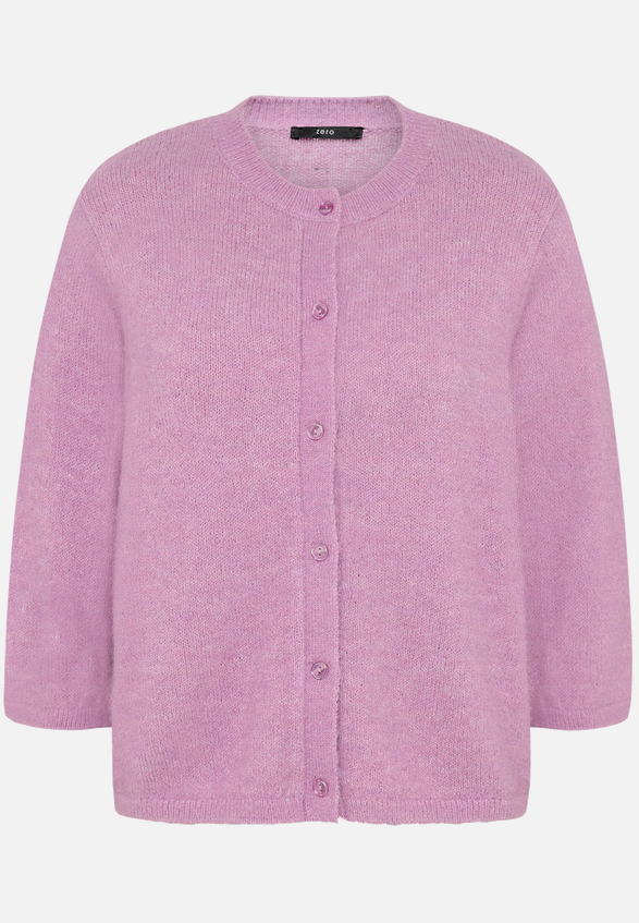 Strickjacke  3/4 Arm und Knöpfe  / Vorderseite