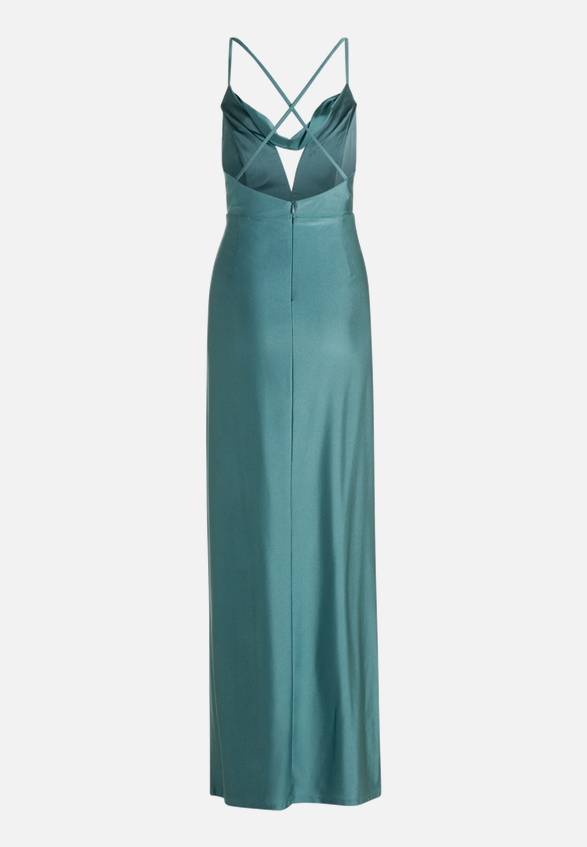 Abendkleid figurbetont / Rückseite