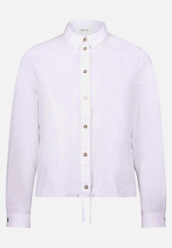 Casual-Bluse mit Bindegürtel / Vorderseite
