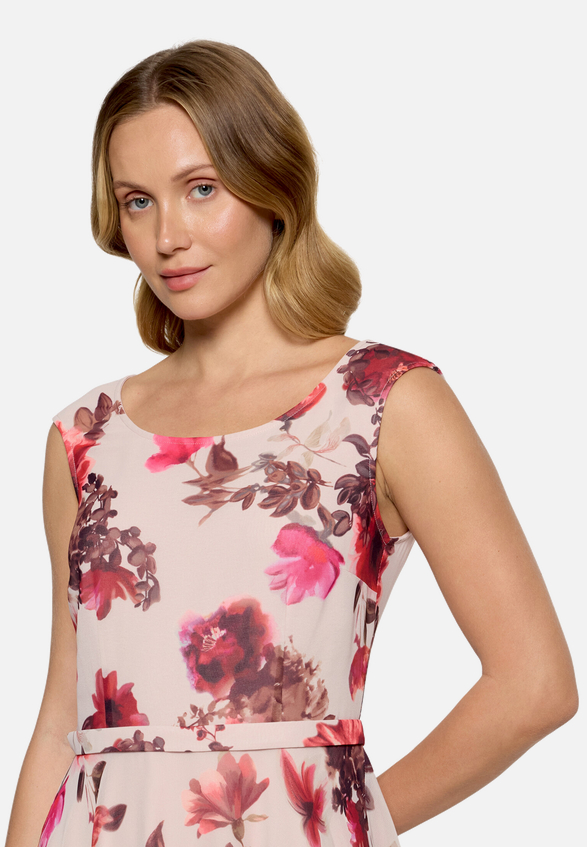 Cocktailkleid mit Print / Detailbild