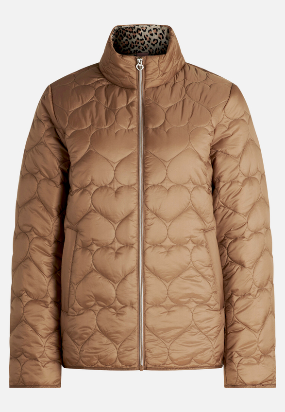 Outdoorjacke mit Steppungen / Vorderseite