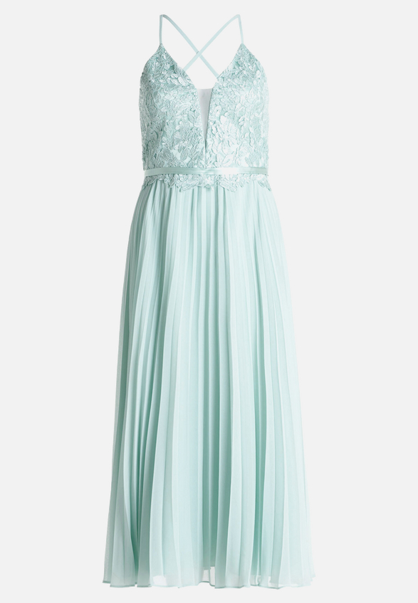 Abendkleid mit Stickerei / Vorderseite
