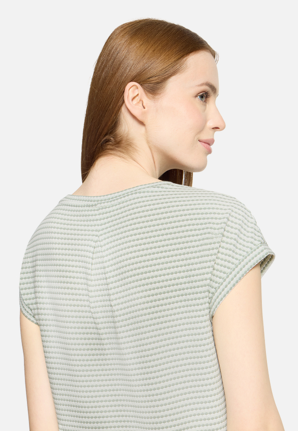 Casual-Shirt mit Gummizug / Detailbild
