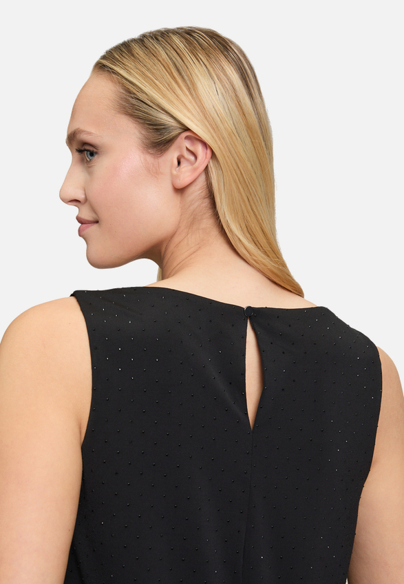 Blusentop im Glitzer-Look / Detailbild