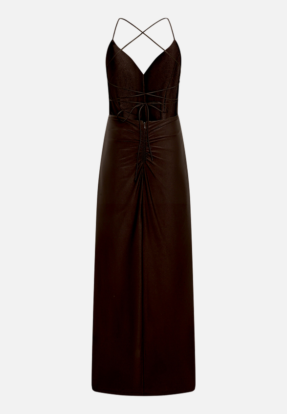 Abendkleid rückenfrei / Rückseite