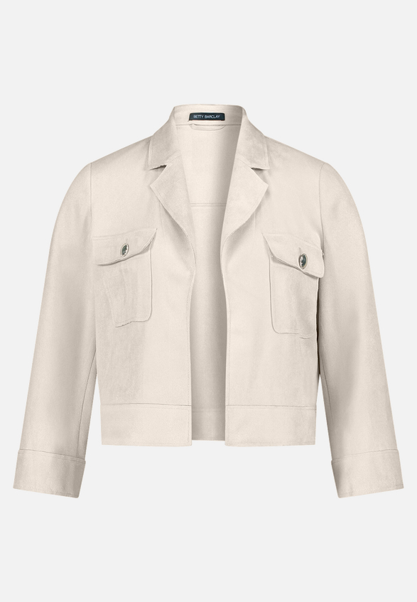 Blazer-Jacke mit 3/4 Arm / Vorderseite