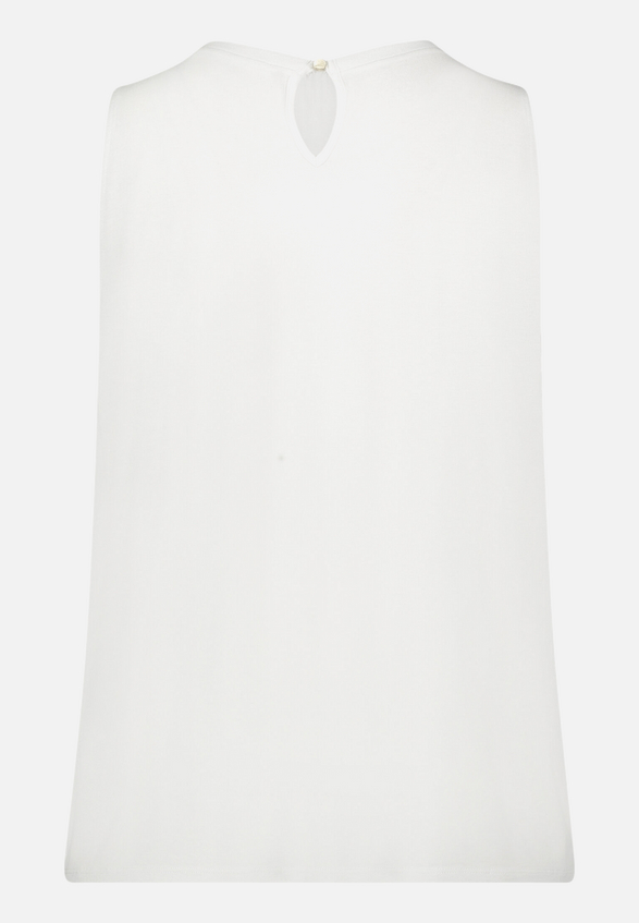 Blusenshirt mit Webbesatz / Rückseite