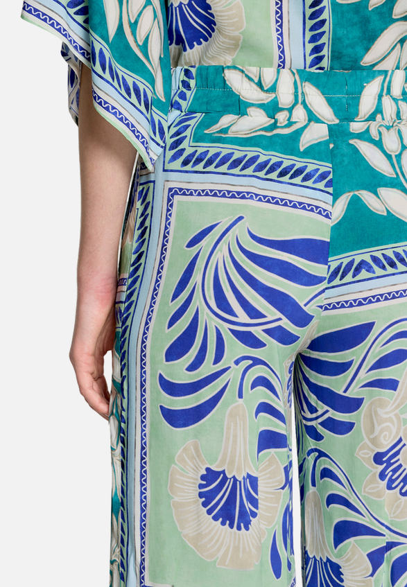 Palazzo-Hose mit Gummizug / Detailbild