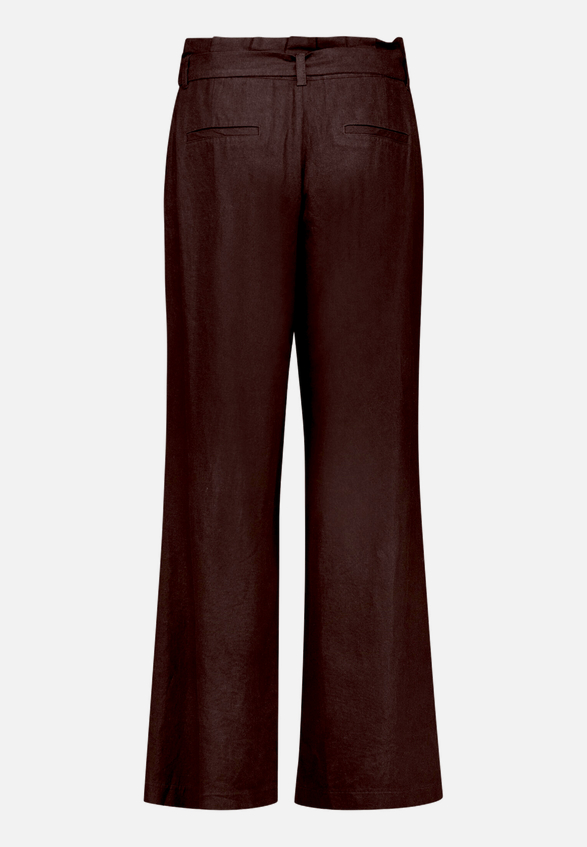 Casual-Hose mit Bundfalten / Rückseite