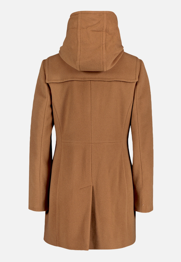 Dufflecoat mit Kapuze / Rückseite