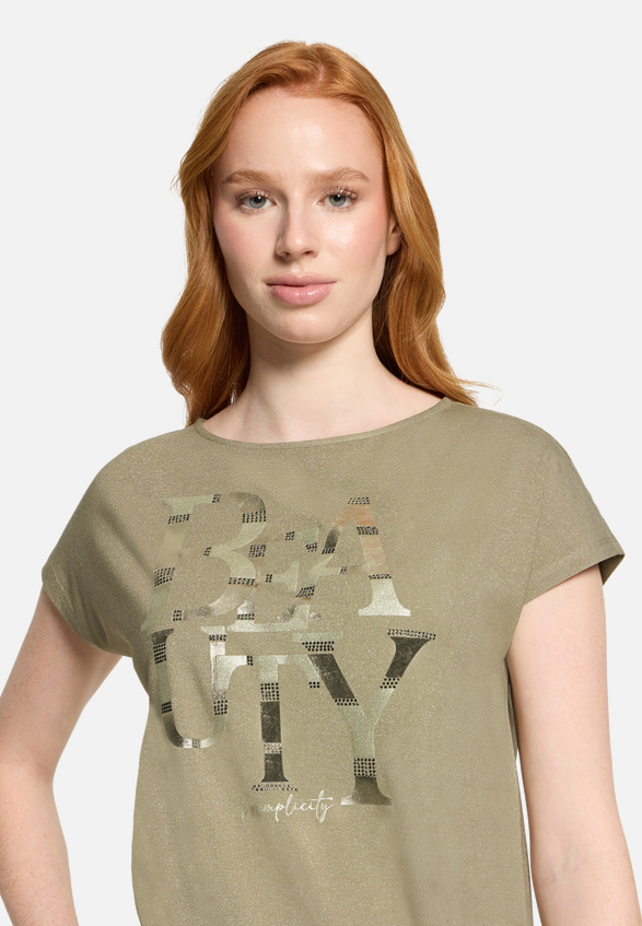Halbarm-Shirt mit Schleifenknoten / Detailbild