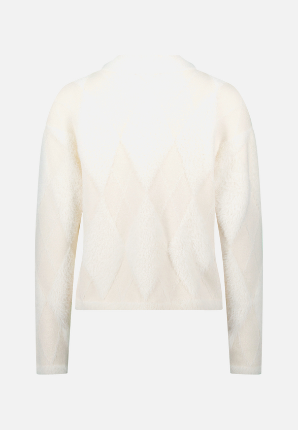 Pullover mit Karomuster / Rückseite