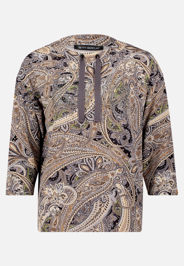 Sweatshirt mit hohem Kragen / Vorderseite