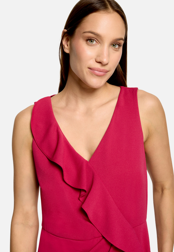 Jumpsuit mit Volant / Detailbild