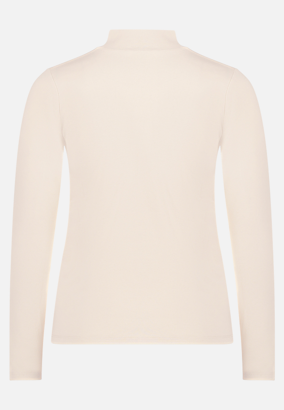 Langarm-Shirt mit Kragen / Rückseite