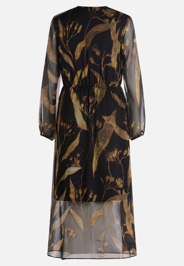 Midikleid langarm / Rückseite