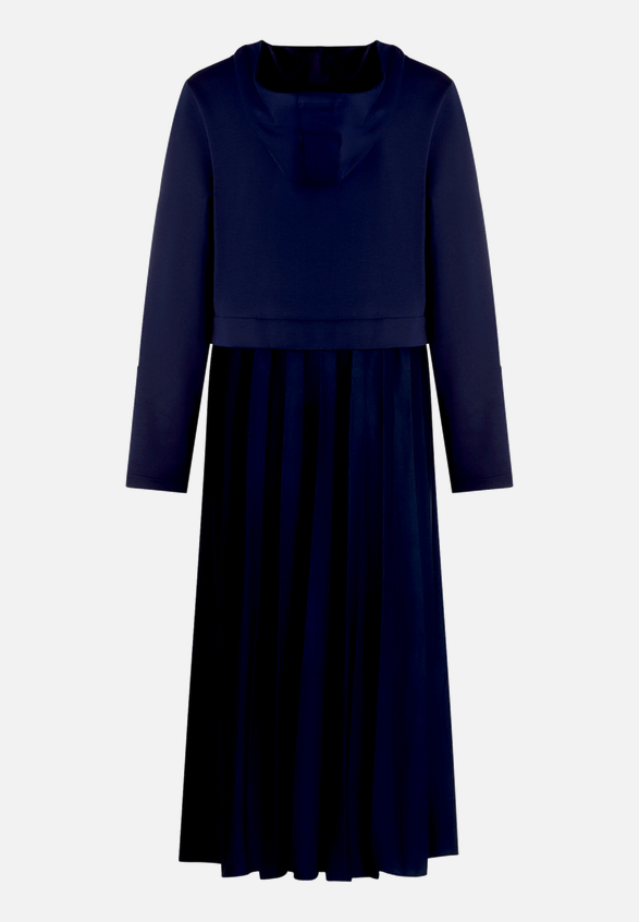 Casual-Kleid mit Kapuze / Rückseite