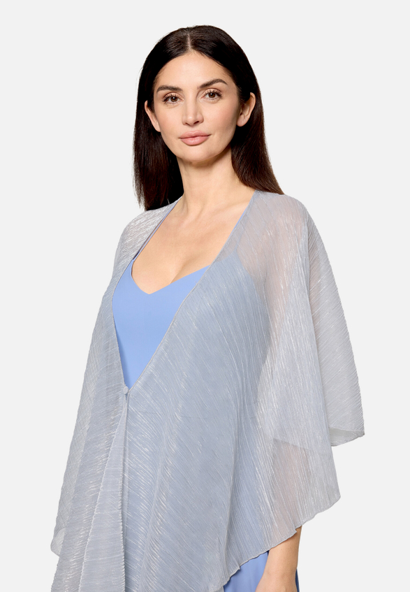 Cape im Glitzer-Look / Detailbild