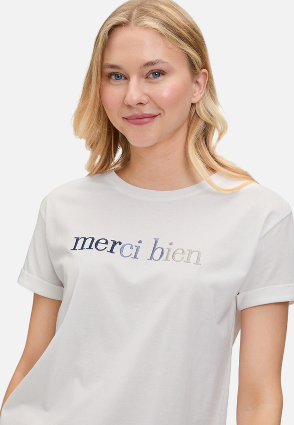 Casual-Shirt mit Stickerei / Detailbild