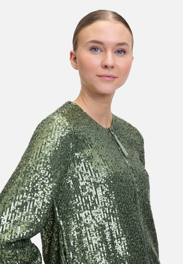 Blouson mit Pailletten / Detailbild