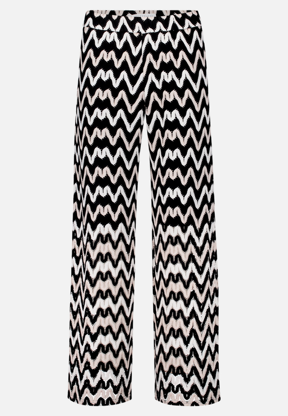 Schlupfhose mit Struktur / Vorderseite