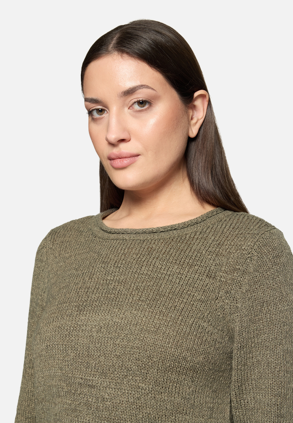 Strickpullover mit 3/4 Arm / Detailbild
