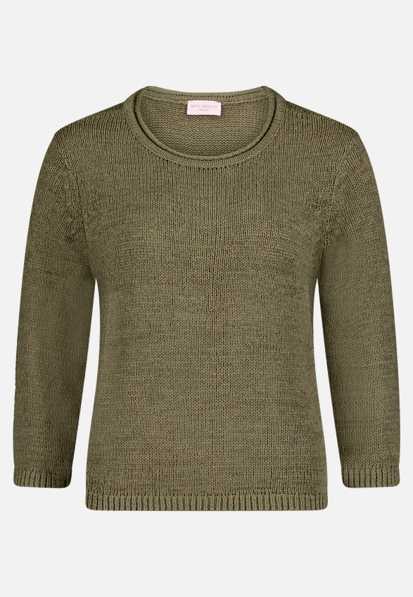 Strickpullover mit 3/4 Arm / Vorderseite