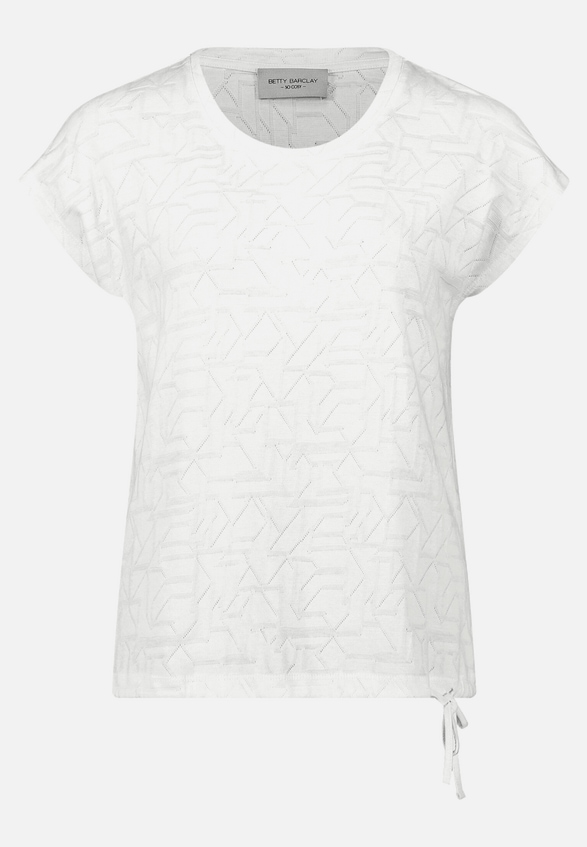 Strukturshirt mit Tunnelzug / Vorderseite