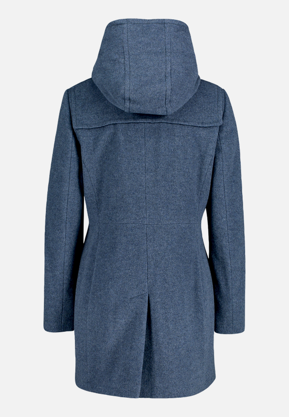 Dufflecoat mit Kapuze / Rückseite