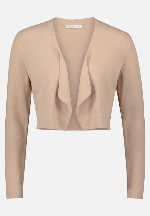 Feinstrickjacke ohne Verschluss / Vorderseite