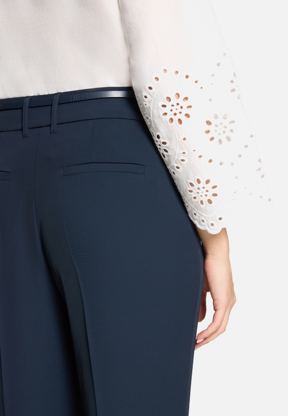 Stoffhose unifarben / Detailbild