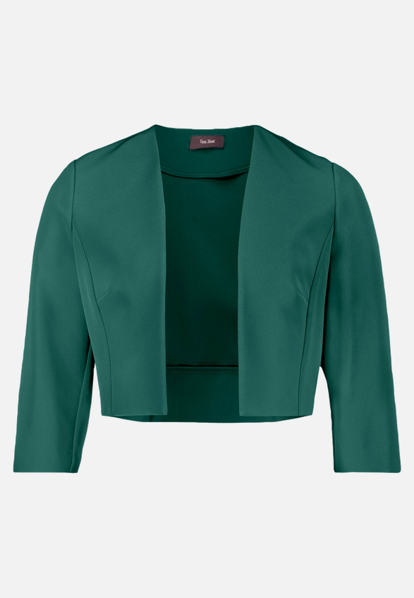 Bolero-Jacke mit Kellerfalten / Vorderseite