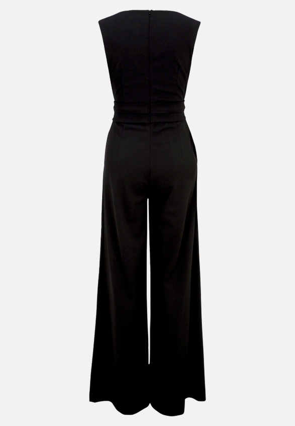 Jumpsuit mit weitem Bein / Rückseite