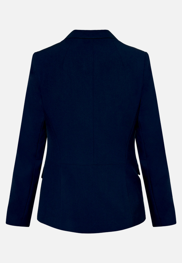 Klassischer Blazer mit Taschen / Rückseite