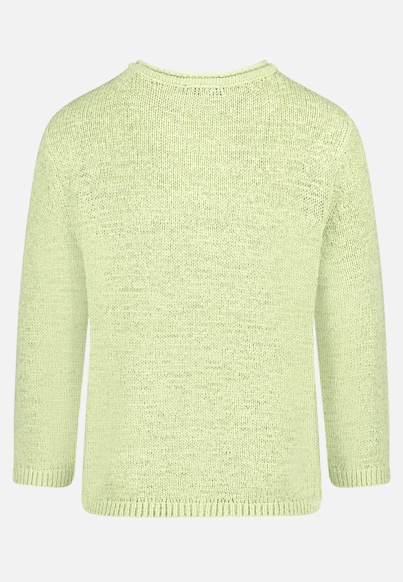 Strickpullover mit 3/4 Arm / Rückseite