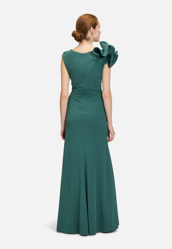 Abendkleid figurbetont / Modellfoto Rückseite