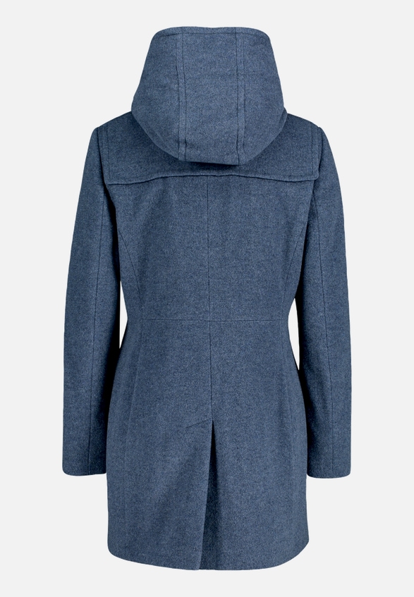 Dufflecoat mit Kapuze / Rückseite