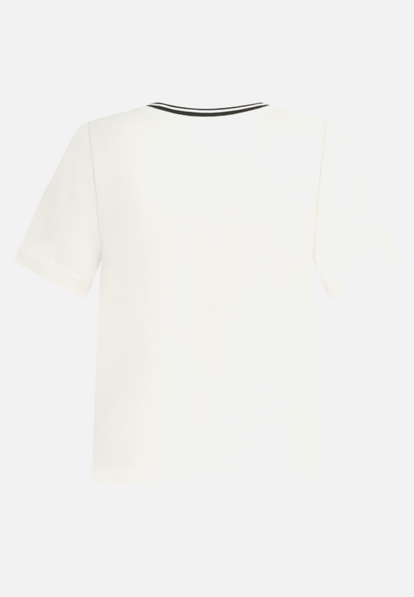 Basic Shirt mit Aufdruck / Rückseite