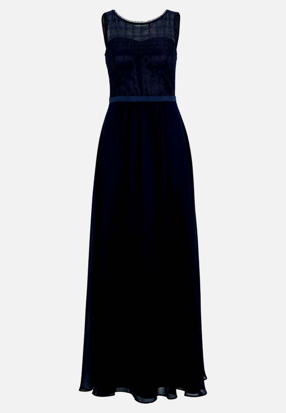 Abendkleid mit Spitze / Vorderseite