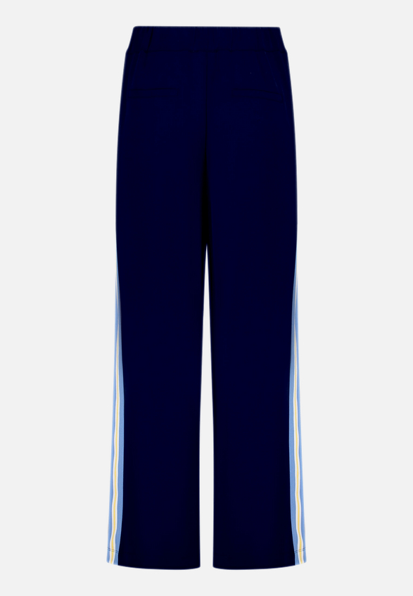 Casual-Hose mit Galonstreifen / Rückseite