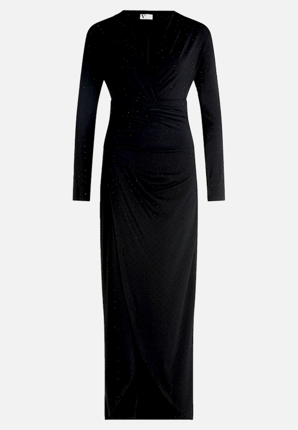 Abendkleid mit V-Ausschnitt / Vorderseite