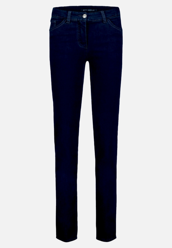 Basic-Jeans mit aufgesetzten Taschen / Vorderseite