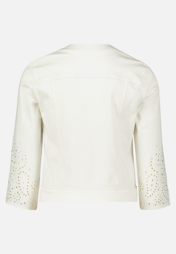 Jeansjacke mit 3/4 Arm / Rückseite