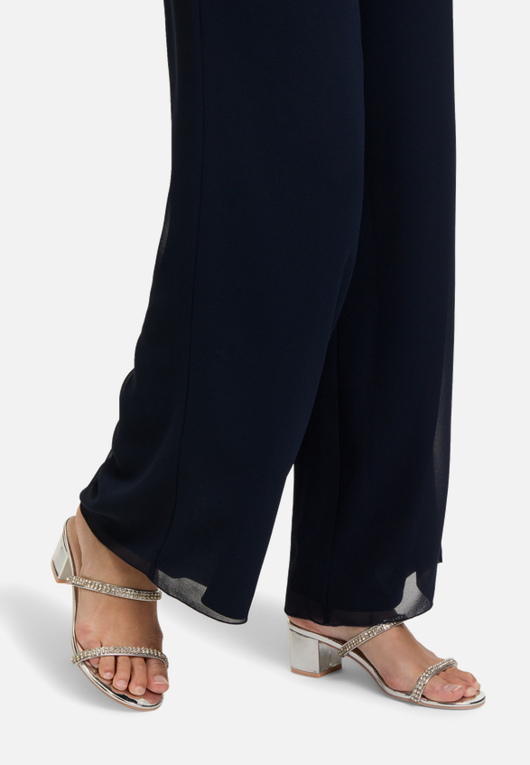 Marlene-Hose mit weitem Bein / Detailbild