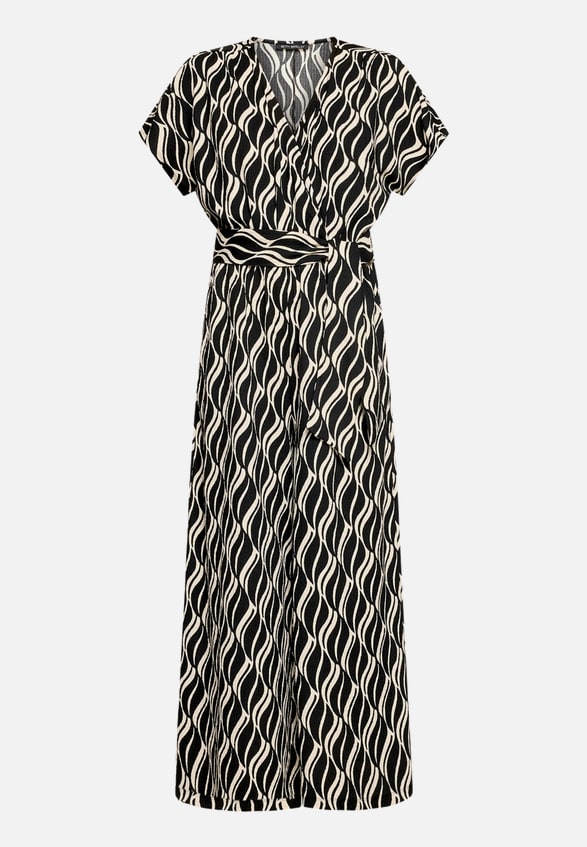 Eleganter Jumpsuit  mit grafischem Muster / Vorderseite