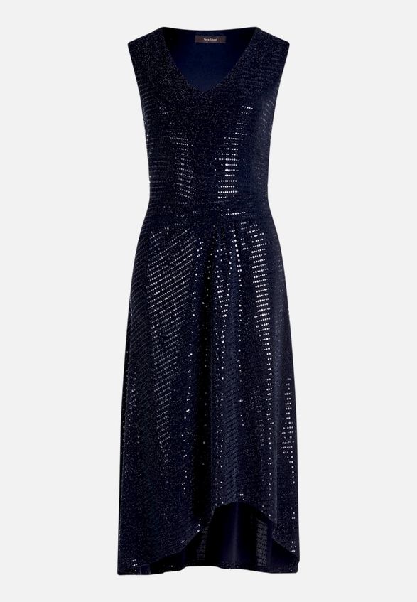Cocktailkleid im Glitzer-Look / Vorderseite