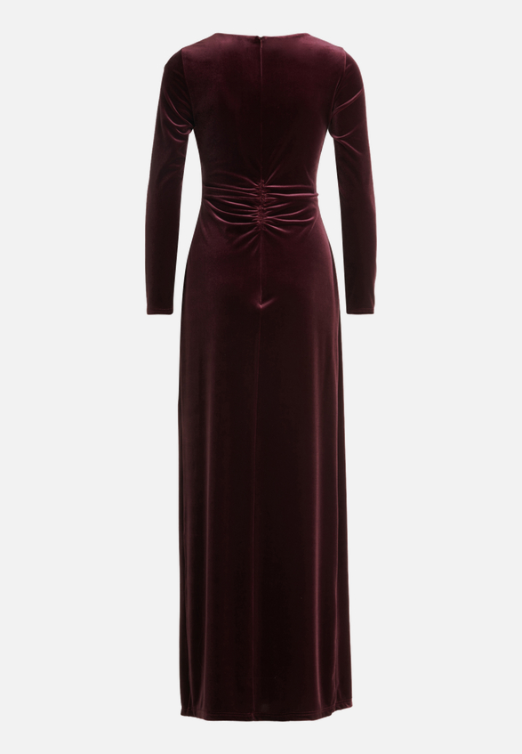 Abendkleid langarm / Rückseite
