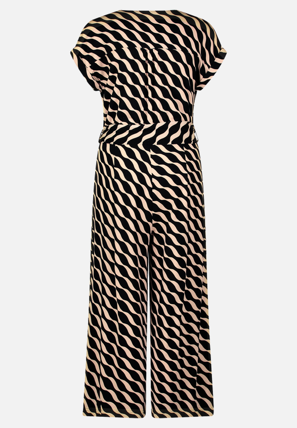 Jumpsuit mit Eingrifftaschen / Rückseite