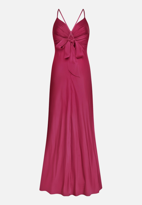 Abendkleid schmal geschnitten / Rückseite