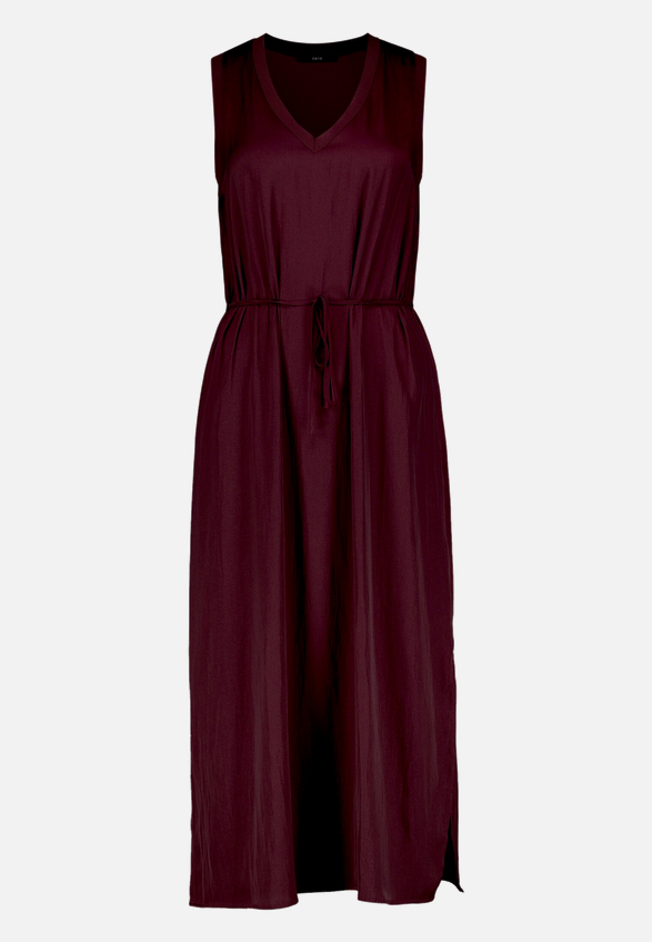 Midikleid  elegant mit Schlitz / Vorderseite